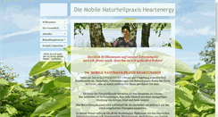 Desktop Screenshot of naturheilpraxis-heartenergy.de
